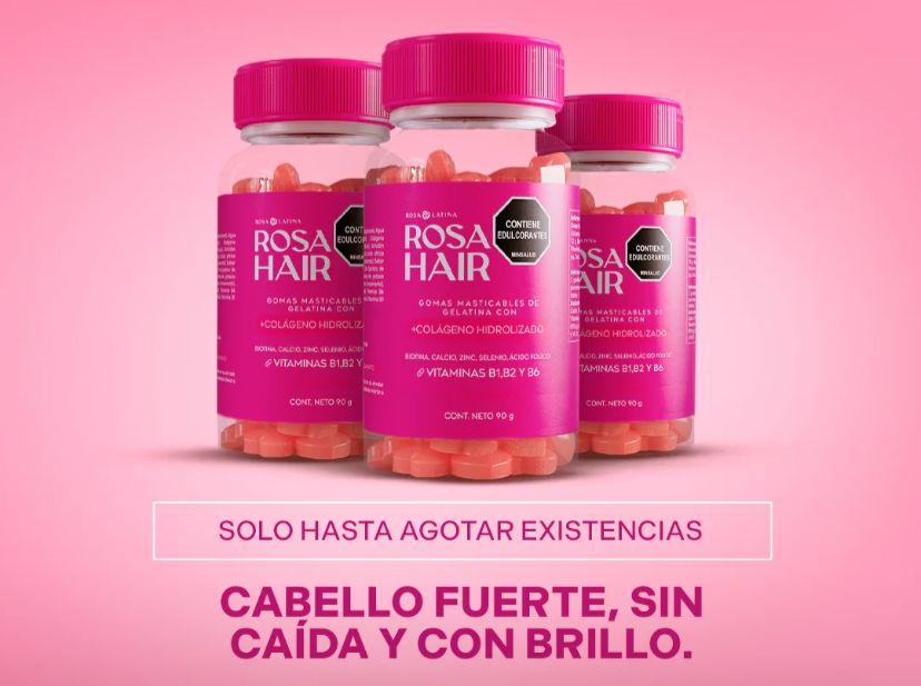 Colageno Gomitas ROSA HAIR