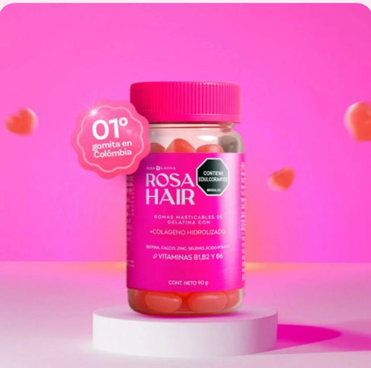 Colageno Gomitas ROSA HAIR